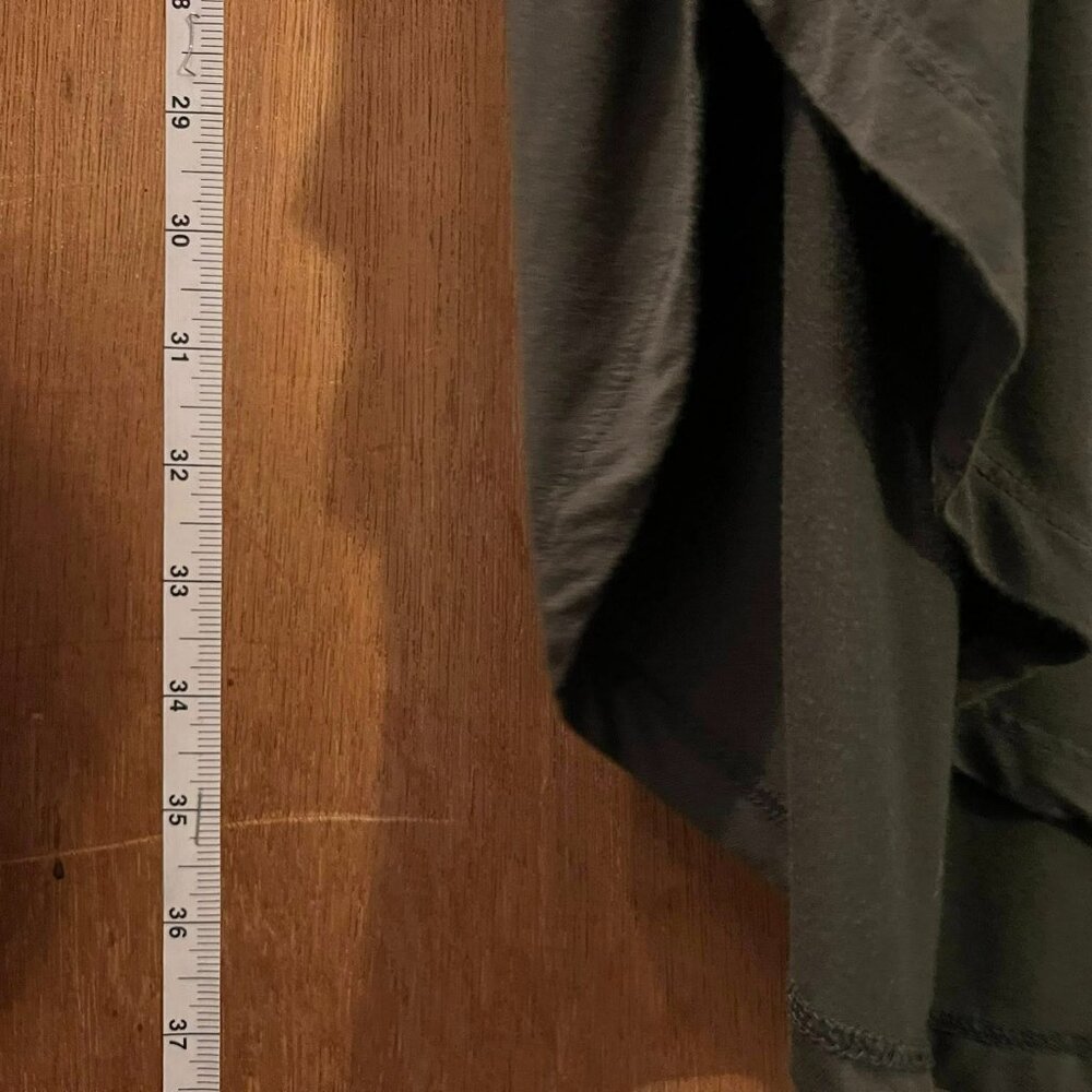 4X Torrid Dark Olive Short Sleeve Tee - Picture 5 of 5